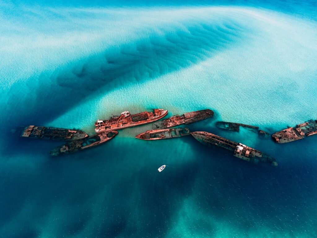 Queensland Island Ship Wrecks